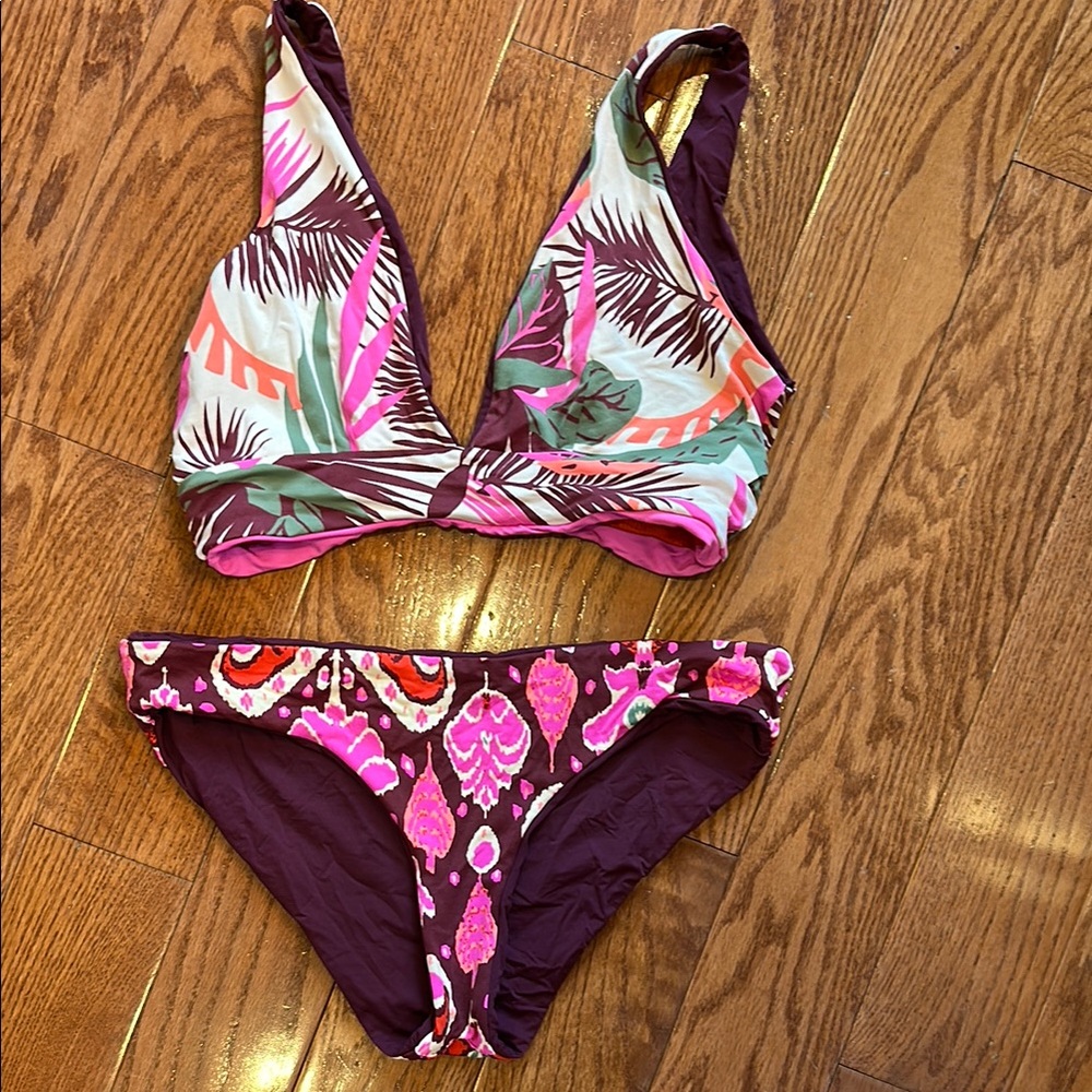 Tropical Print Bikini Set Maaji